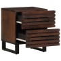 Mesitas de noche 2 uds madera maciza de mango 40x34x46 cm de , Mesitas de noche - Ref: Foro24-377431, Precio: 105,78 €, Descu...