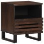 Mesitas de noche 2 uds madera maciza de mango 40x34x46 cm de , Mesitas de noche - Ref: Foro24-377471, Precio: 86,37 €, Descue...