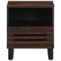 Mesitas de noche 2 uds madera maciza de mango 40x34x46 cm de , Mesitas de noche - Ref: Foro24-377471, Precio: 86,37 €, Descue...