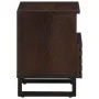 Mesitas de noche 2 uds madera maciza de mango 40x34x46 cm de , Mesitas de noche - Ref: Foro24-377471, Precio: 85,53 €, Descue...