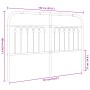 Cabecero de metal blanco 135 cm de , Cabeceros y pies de cama - Ref: Foro24-376681, Precio: 52,61 €, Descuento: %