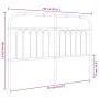 White metal headboard 135 cm by , Headboards and footboards - Ref: Foro24-376681, Price: 51,85 €, Discount: %