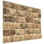 Paneles de pared 3D diseño de ladrillo 10 uds EPS arena oscuro von , Wandverkleidung - Ref: Foro24-147202, Preis: 190,43 €, R...