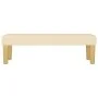 Banco de tela color crema 100x30x30 cm de , Bancos - Ref: Foro24-346657, Precio: 60,65 €, Descuento: %