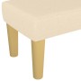 Banco de tela color crema 100x30x30 cm de , Bancos - Ref: Foro24-346657, Precio: 61,30 €, Descuento: %