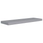 Estante flotante de pared MDF gris 80x23,5x3,8 cm de vidaXL, Estantes y estanterías - Ref: Foro24-323856, Precio: 24,79 €, De...