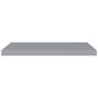 Estante flotante de pared MDF gris 80x23,5x3,8 cm de vidaXL, Estantes y estanterías - Ref: Foro24-323856, Precio: 24,79 €, De...