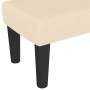 Banco de tela color crema 100x30x30 cm de , Bancos - Ref: Foro24-346649, Precio: 47,71 €, Descuento: %