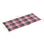 Sillas de jardín 2 uds con cojines cuadros rojos madera de teca de , Sillas de jardín - Ref: Foro24-3062389, Precio: 269,65 €...