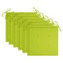 Sillas de jardín 6 uds cojines verde brillante madera de teca de , Sillas de jardín - Ref: Foro24-3065601, Precio: 401,28 €, ...