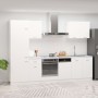 Juego de muebles de cocina 7 piezas madera de ingeniería blanco de , Armarios de cocina - Ref: Foro24-3067631, Precio: 536,32...