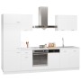 Juego de muebles de cocina 7 piezas madera de ingeniería blanco de , Armarios de cocina - Ref: Foro24-3067631, Precio: 536,32...