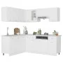 Juego de muebles de cocina 11 piezas aglomerado blanco de , Armarios de cocina - Ref: Foro24-3067665, Precio: 676,80 €, Descu...