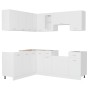 Juego de muebles de cocina 11 piezas aglomerado blanco de , Armarios de cocina - Ref: Foro24-3067665, Precio: 648,64 €, Descu...