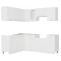 Juego de muebles de cocina 11 piezas aglomerado blanco de , Armarios de cocina - Ref: Foro24-3067665, Precio: 676,80 €, Descu...