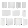 Juego de muebles de cocina 11 piezas aglomerado blanco de , Armarios de cocina - Ref: Foro24-3067665, Precio: 676,80 €, Descu...
