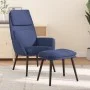Relax armchair with blue fabric footrest by , Armchairs - Ref: Foro24-3097772, Price: 142,53 €, Discount: %
