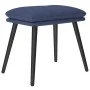 Relax armchair with blue fabric footrest by , Armchairs - Ref: Foro24-3097772, Price: 142,53 €, Discount: %