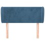 Cabecero de terciopelo azul oscuro 83x23x78/88 cm de , Cabeceros y pies de cama - Ref: Foro24-3116898, Precio: 44,98 €, Descu...
