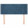 Cabecero de terciopelo azul oscuro 83x16x78/88 cm de , Cabeceros y pies de cama - Ref: Foro24-3118802, Precio: 45,63 €, Descu...