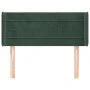 Dark green velvet headboard 103x16x78/88 cm by , Headboards and footboards - Ref: Foro24-3118953, Price: 42,20 €, Discount: %