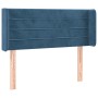 Cabecero con LED de terciopelo azul oscuro 83x16x78/88 cm de , Cabeceros y pies de cama - Ref: Foro24-3123410, Precio: 46,86 ...
