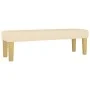 Cama box spring con colchón tela color crema 140x190 cm de , Camas y somieres - Ref: Foro24-3136994, Precio: 549,80 €, Descue...
