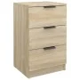 Bedside table in Sonoma oak color, 40x36x65 cm. by , Nightstands - Ref: Foro24-811274, Price: 67,84 €, Discount: %