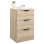 Mesita de noche color roble Sonoma 40x36x65 cm de , Mesitas de noche - Ref: Foro24-811274, Precio: 69,43 €, Descuento: %