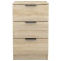 Mesita de noche color roble Sonoma 40x36x65 cm de , Mesitas de noche - Ref: Foro24-811274, Precio: 69,43 €, Descuento: %