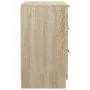 Bedside table in Sonoma oak color, 40x36x65 cm. by , Nightstands - Ref: Foro24-811274, Price: 67,84 €, Discount: %