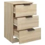 Bedside table in Sonoma oak color, 40x36x65 cm. by , Nightstands - Ref: Foro24-811274, Price: 67,84 €, Discount: %