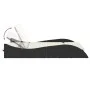Sun lounger with black synthetic rattan cushions 114x205x73 cm by , Loungers - Ref: Foro24-368287, Price: 244,83 €, Discount: %