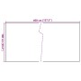 Toldo para balcón ratán sintético blanco 400x100 cm de , Paneles de vallas - Ref: Foro24-156285, Precio: 50,69 €, Descuento: %