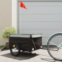 Remolque para bicicleta hierro negro y gris 45 kg de , Remolques para bicicletas - Ref: Foro24-94084, Precio: 103,81 €, Descu...