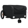 Remolque para bicicleta hierro negro 30 kg de , Remolques para bicicletas - Ref: Foro24-94059, Precio: 85,05 €, Descuento: %