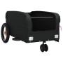 Remolque para bicicleta hierro negro 30 kg de , Remolques para bicicletas - Ref: Foro24-94059, Precio: 85,05 €, Descuento: %