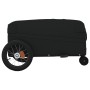 Remolque para bicicleta hierro negro 30 kg de , Remolques para bicicletas - Ref: Foro24-94059, Precio: 85,05 €, Descuento: %