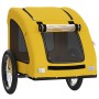 Remolque de bicicleta mascotas hierro tela Oxford amarillo de , Cochecitos para mascotas - Ref: Foro24-93966, Precio: 98,45 €...