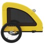 Remolque de bicicleta mascotas hierro tela Oxford amarillo de , Cochecitos para mascotas - Ref: Foro24-93966, Precio: 98,45 €...