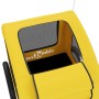Remolque de bicicleta mascotas hierro tela Oxford amarillo de , Cochecitos para mascotas - Ref: Foro24-93966, Precio: 98,45 €...