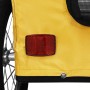 Remolque de bicicleta mascotas hierro tela Oxford amarillo de , Cochecitos para mascotas - Ref: Foro24-93966, Precio: 98,45 €...