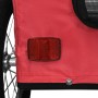 Remolque de bicicleta mascotas hierro tela Oxford rojo de , Cochecitos para mascotas - Ref: Foro24-93964, Precio: 93,25 €, De...