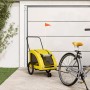 Remolque de bicicleta mascotas hierro tela Oxford amarillo de , Cochecitos para mascotas - Ref: Foro24-93987, Precio: 123,30 ...
