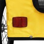 Remolque de bicicleta mascotas hierro tela Oxford amarillo de , Cochecitos para mascotas - Ref: Foro24-93987, Precio: 123,30 ...