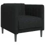 Juego de sofás 3 piezas tela negro de , Sofás - Ref: Foro24-3209231, Precio: 712,07 €, Descuento: %