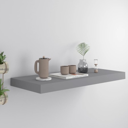 Estante flotante de pared MDF gris 60x23,5x3,8 cm de vidaXL, Estantes y estanterías - Ref: Foro24-323853, Precio: 22,12 €, De...