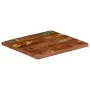 Tablero de mesa cuadrado madera maciza reciclada 40x40x2,5 cm de , Tableros para mesas - Ref: Foro24-371032, Precio: 32,91 €,...