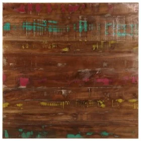 Square table top made of solid recycled wood 70x70x2.5 cm by , Table tops - Ref: Foro24-371070, Price: 69,08 €, Discount: %