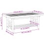 Mesita de centro de bambú 110x55x45 cm de , Mesas de centro - Ref: Foro24-368046, Precio: 85,17 €, Descuento: %